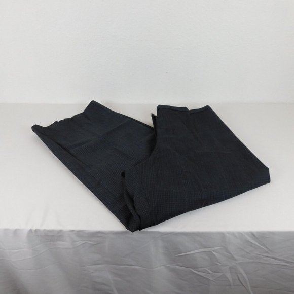 De Taille Women Charcoal Patterened Long Sleeve Jacket Top Pants Set Size XL - Picture 7 of 9